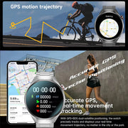 2025 New Sports Business Watch G5 PlUS Smart Watch Men 1.75"HD AMOLED Screen GPS track Heart Rate Compass Voice Call Smart Watch
