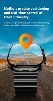 JC02 Pro 5G Smartwatch 2.29inch Amoled Curved Display S10 Ultra 3 Smart Watch With Rotary Camera GPS WIFI NFC Compass Video Call