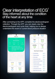 Airbag Smart Watch For huawei 2025 New health watch mens air Pump True Accurately Blood Pressure watches Uric Acid Blood Lipids