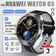 2025 New Sports Business Watch G5 PlUS Smart Watch Men 1.75"HD AMOLED Screen GPS track Heart Rate Compass Voice Call Smart Watch