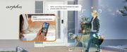 Arpha Smart Door Lock AL501 6 in 1 WiFi Smart Door Lock with Video Doorbell & Fingerprint 32GB Keyless Entry Digital Keypad