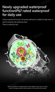 New Android 13.0 Dual System Smartwatch 4G Wifi GPS Smart Watch 210° Rotary Camera Heart rate Blood pressure Sim Card Gobal Call