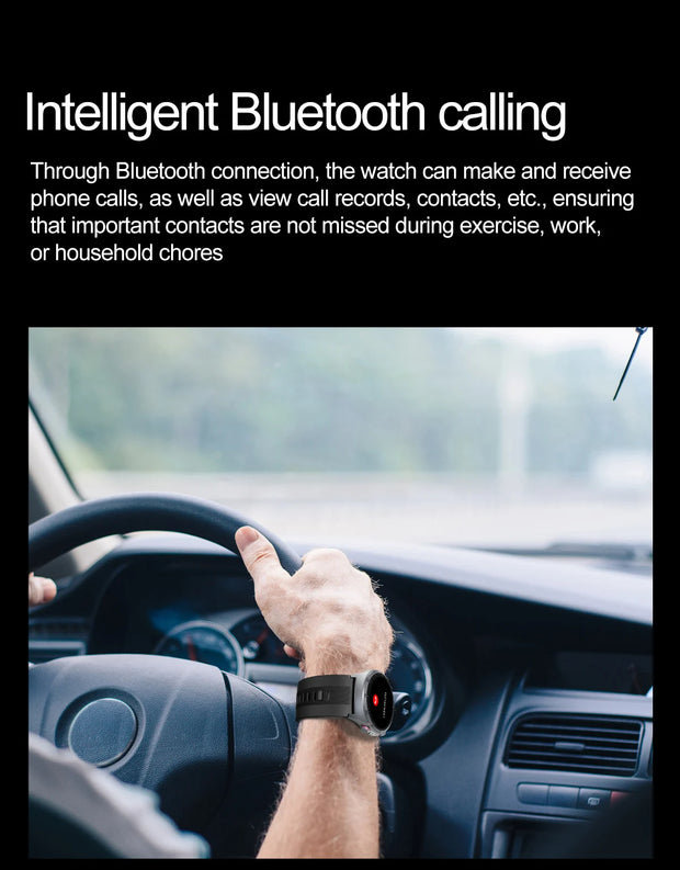 Airbag Smart Watch For huawei 2025 New health watch mens air Pump True Accurately Blood Pressure watches Uric Acid Blood Lipids