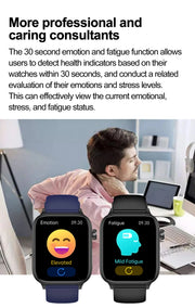LIGE 2025 New ECG+PPG AI Healthy Diagnose Smart Watch Men Women Blood Lipid Uric Acid Female Menstrual Health Tracker Smartwatch