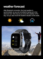 2025 New For Xiaomi Five organ examination Smart Watch Men ECG+PPG Uric Acid Blood Fat Bluetooth Call Sports Health Smartwatches