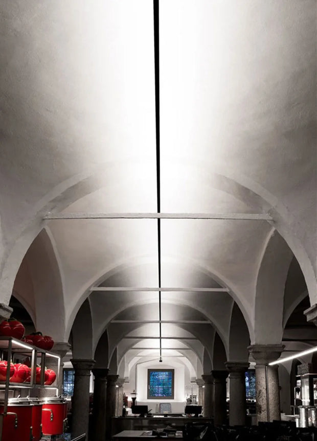 Modern Black White Linear Wall Lamp Skyline Wall Sconce Background LED Bar Strip Living Room Home Decor Lights Bathroom Fixture