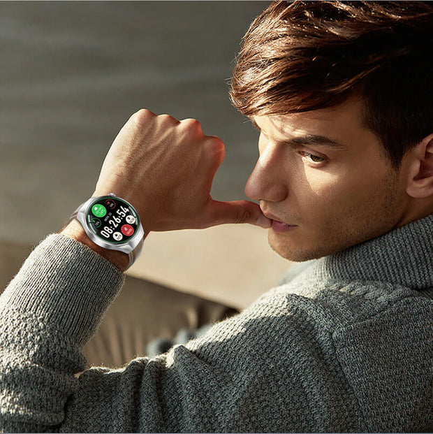 2025 New Sports Business Watch G5 PlUS Smart Watch Men 1.75"HD AMOLED Screen GPS track Heart Rate Compass Voice Call Smart Watch