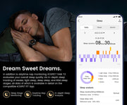 2024 KOSPET TANK T3 Smart Watch For Men 500mAh 60Days Battery IP69K 5ATM Waterproof AMOLED Bluetooth Call Military Men's Watches