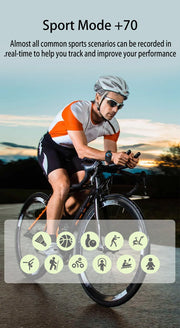 New Smart Watch Women Men Camera Take Photo Record Video Heart rate Sports Fitness Waterproof Bluetooth Call For Android iOS