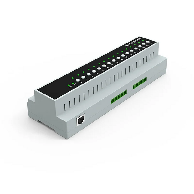 B27B SAAS Dry Node 16 CH Relay Switch Module Tuya Smart Wifi On/Off Control Weak Current Power Module