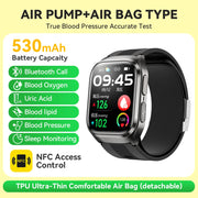 2025 For Huawei New High-end Laser Detection Airbag Smart Watch Men ECG+PPG Uric Acid Precise Blood Pressure Health Watches