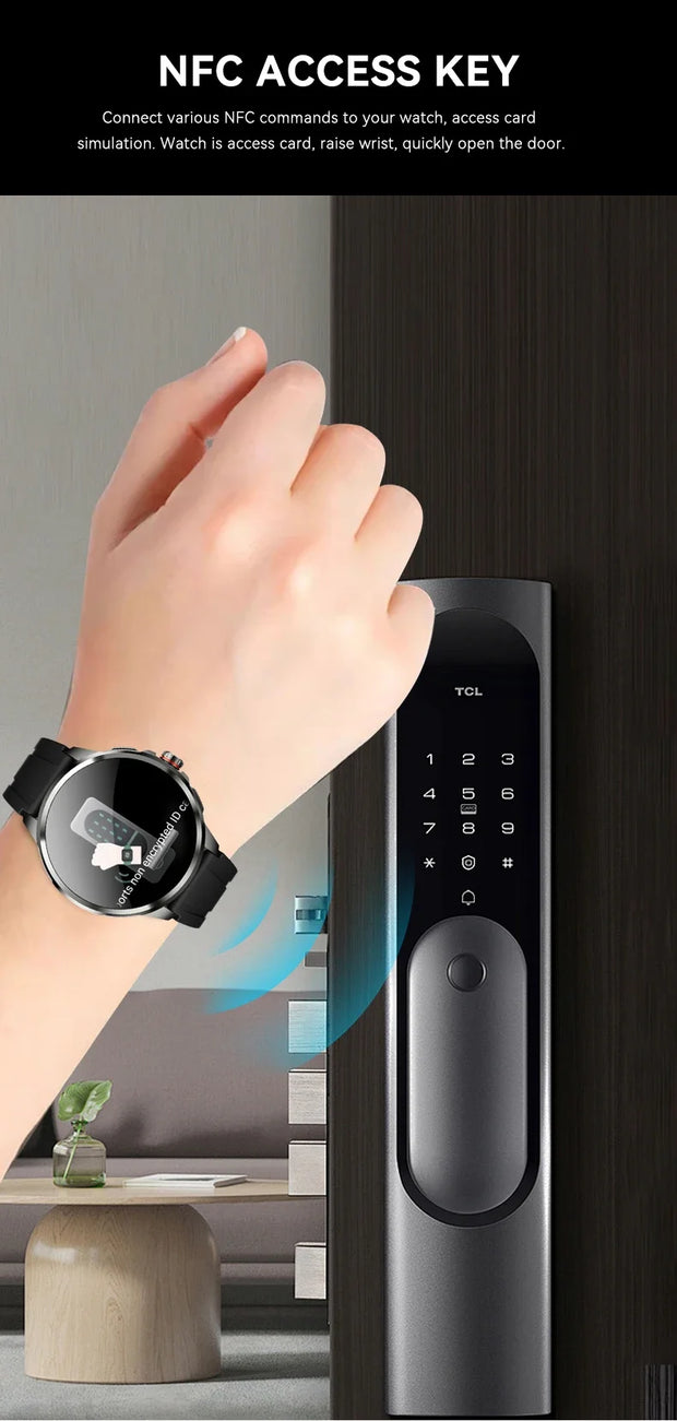 5G/4G All-Network Smart Watch 1.95 inch AMOLED 2100mah Battery 8GB+128GB RAM 900W Camera GPS WIFI Google APP Download Smartwatch