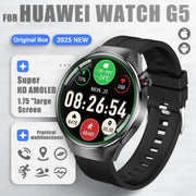 2025 New Sports Business Watch G5 PlUS Smart Watch Men 1.75"HD AMOLED Screen GPS track Heart Rate Compass Voice Call Smart Watch