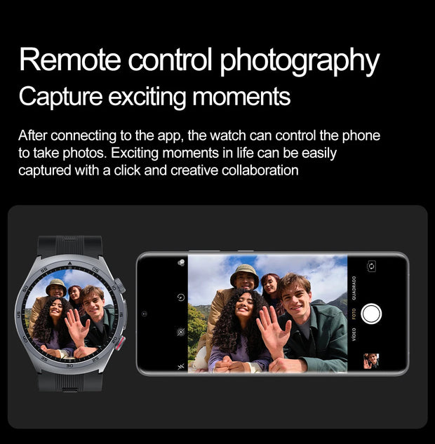 Airbag Smart Watch For huawei 2025 New health watch mens air Pump True Accurately Blood Pressure watches Uric Acid Blood Lipids