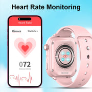 Wonlex KT37 GPS Smart Watch Kids AI Voice Assistant WiFi Location Tracker Video Call Heart Rate Monitoring Children Smart Watch
